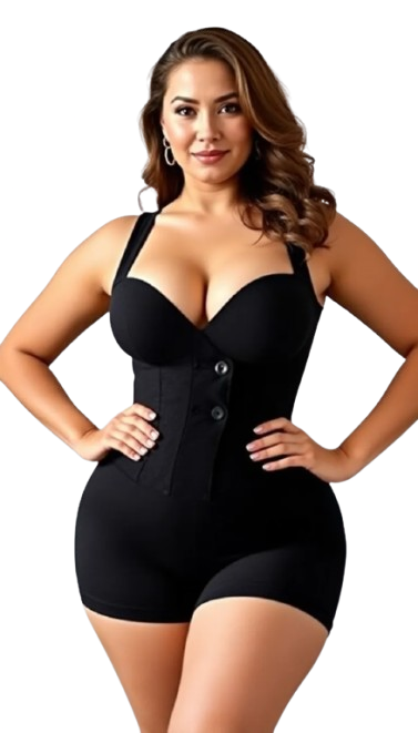 Plus Size Postpartum Shaper | Waist & Tummy Control Bodysuit | Plus size