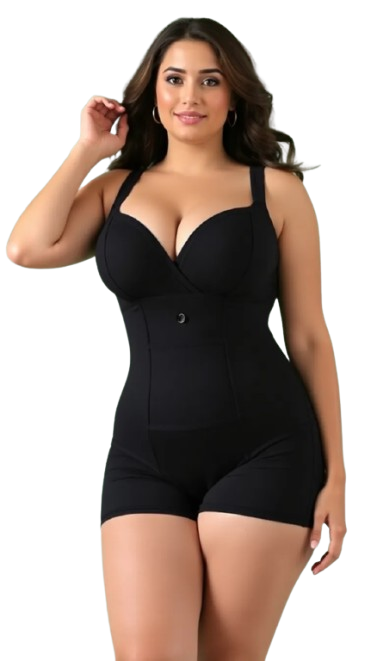Plus Size Postpartum Shaper | Waist & Tummy Control Bodysuit | Plus size